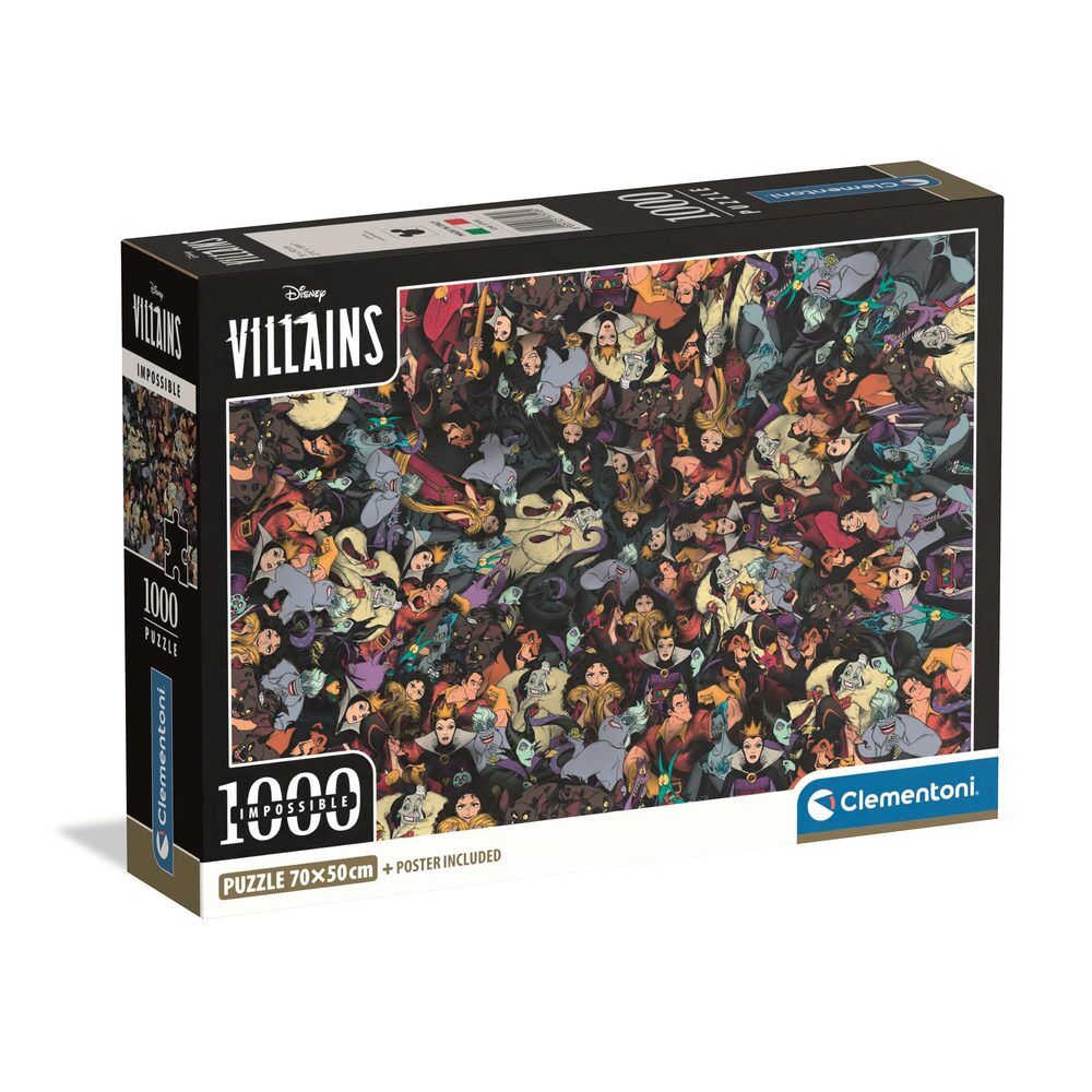 Puzzle imposible Villans Disney 1000pzs - Frikibase.com