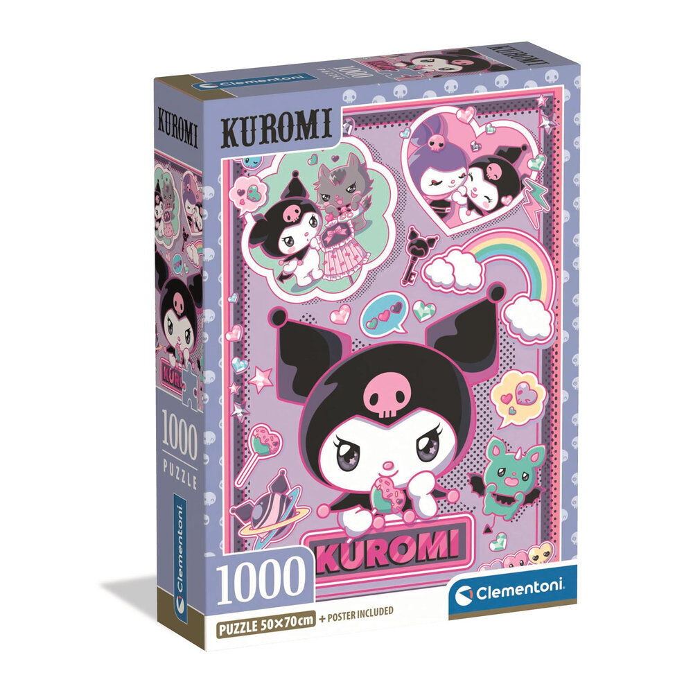 Puzzle Kuromi Hello Kitty 1000pzs - Frikibase.com