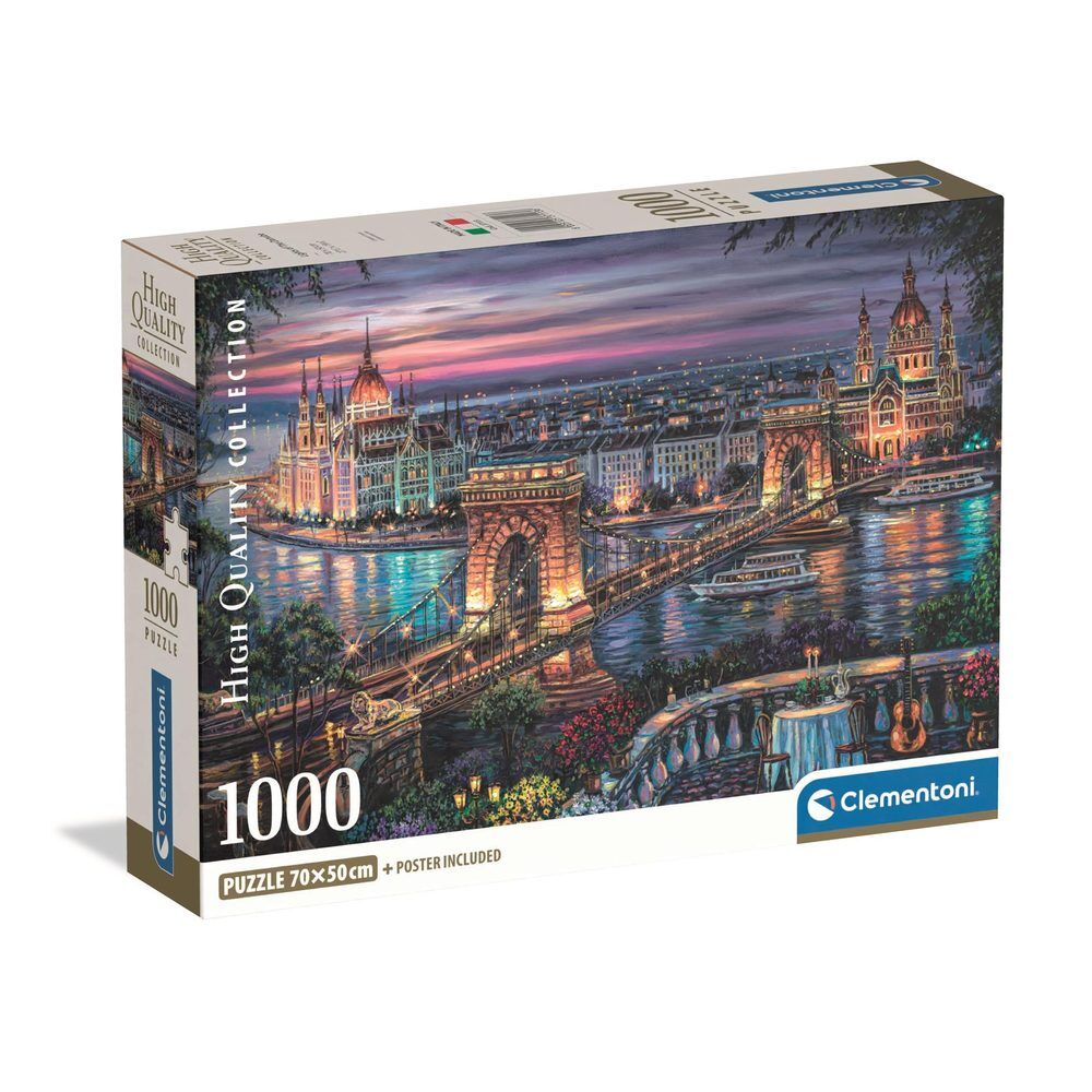 Puzzle Lights Of The Danube 1000pzs - Frikibase.com