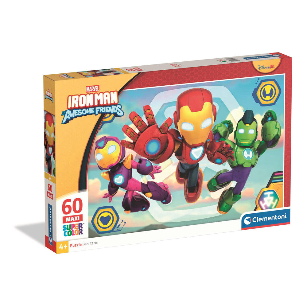 Puzzle maxi Iron Man Marvel 60pzs - Frikibase.com