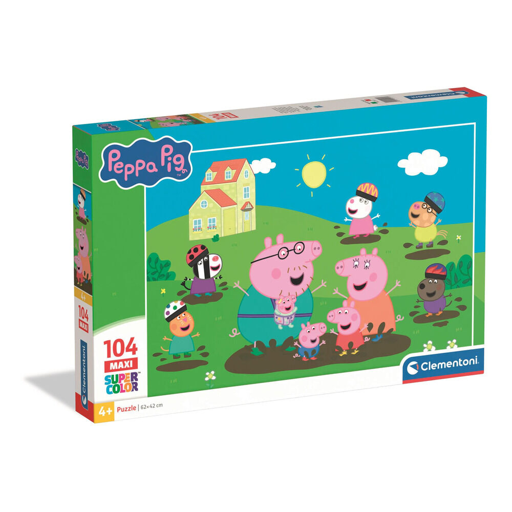 Puzzle  maxi Peppa Pig 104pzs - Frikibase.com