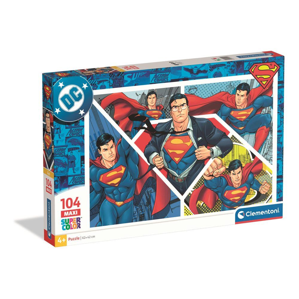 Puzzle maxi superman DC Comics 104pzs - Frikibase.com