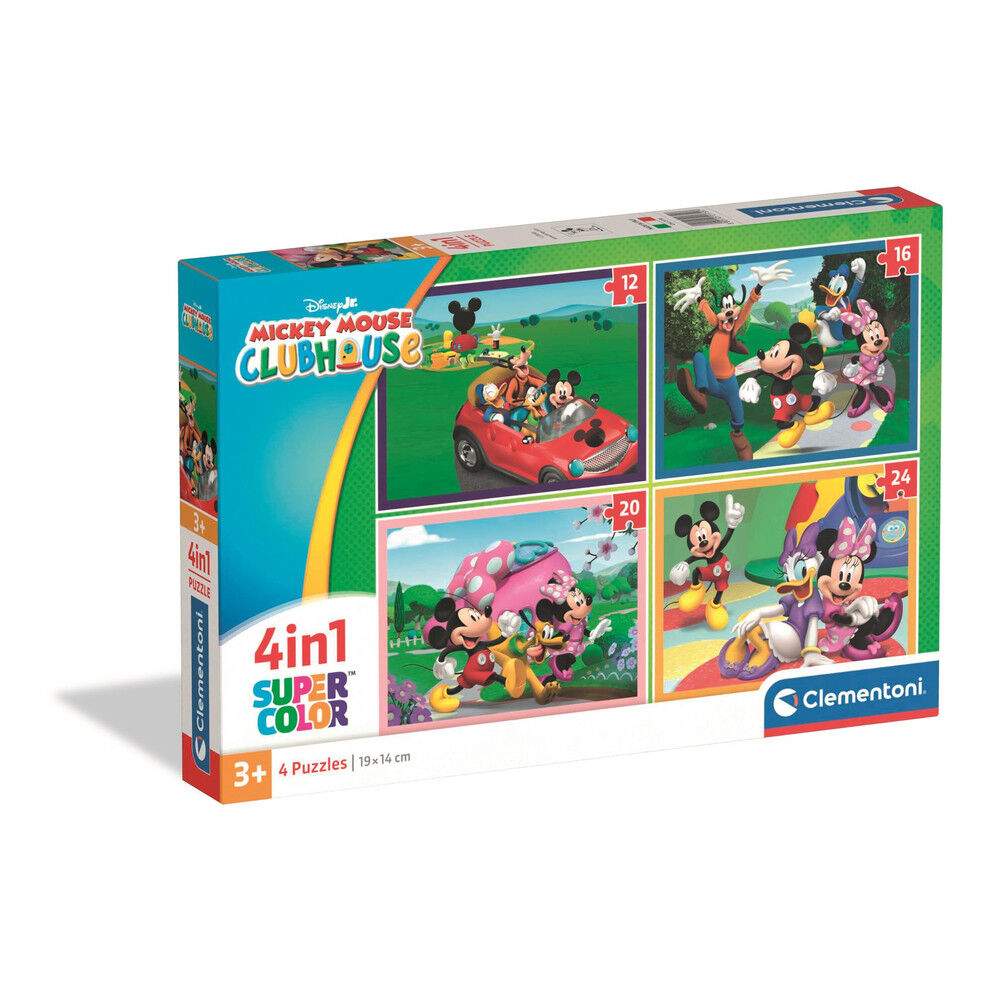 Puzzle Mickey Mouse Clubhouse Mickey Disney 12-16-20-24pzs - Frikibase.com
