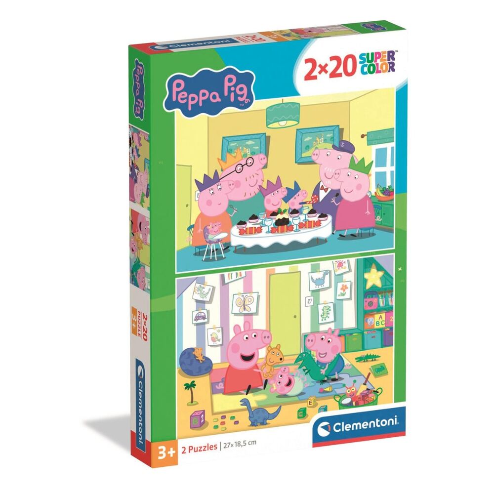 Puzzle Peppa Pig 2x20pzs - Frikibase.com