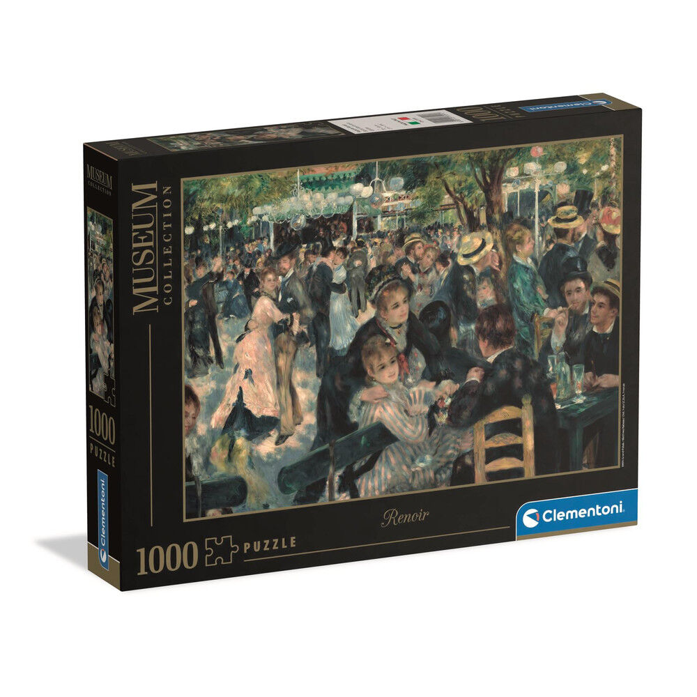 Puzzle Renoir-Bal Du Moulin De La G.M Museum 1000pzs - Frikibase.com