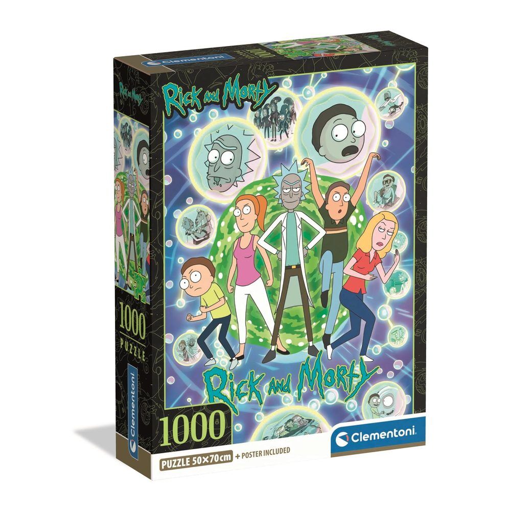 Puzzle Rick and Morty 1 1000pzs - Frikibase.com