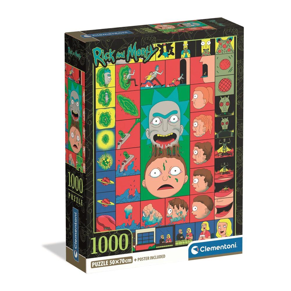 Puzzle Rick and Morty 3 1000pzs - Frikibase.com