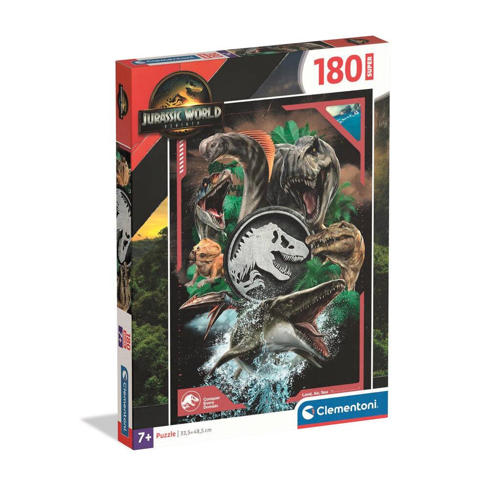 Puzzle super Jurassic World 180pzs - Frikibase.com