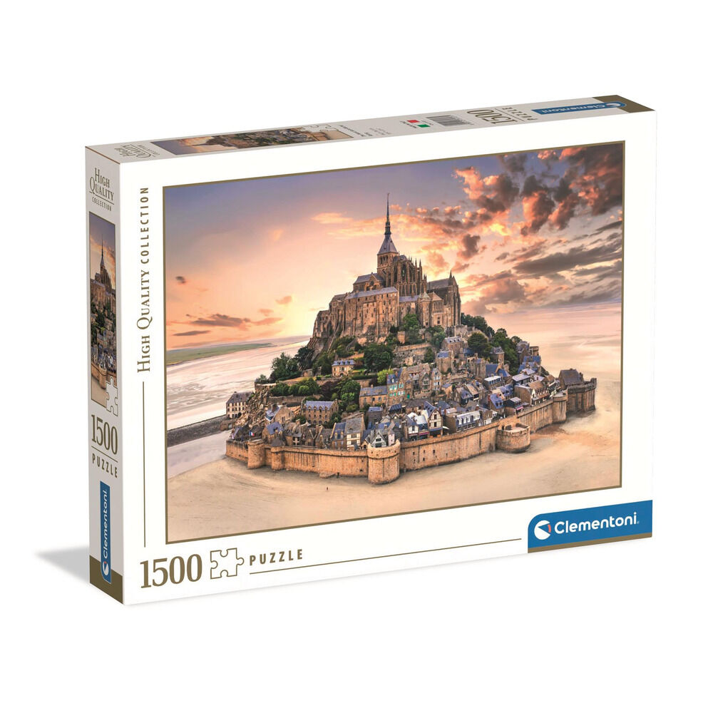 Puzzle The Mont Saint-Michel Risin 1500pzs - Frikibase.com