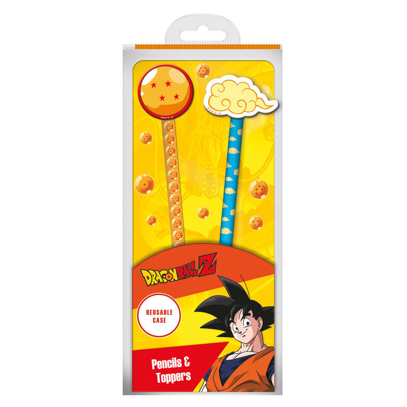 Set 2 Lapices Topper Dragon Ball Z - Frikibase.com