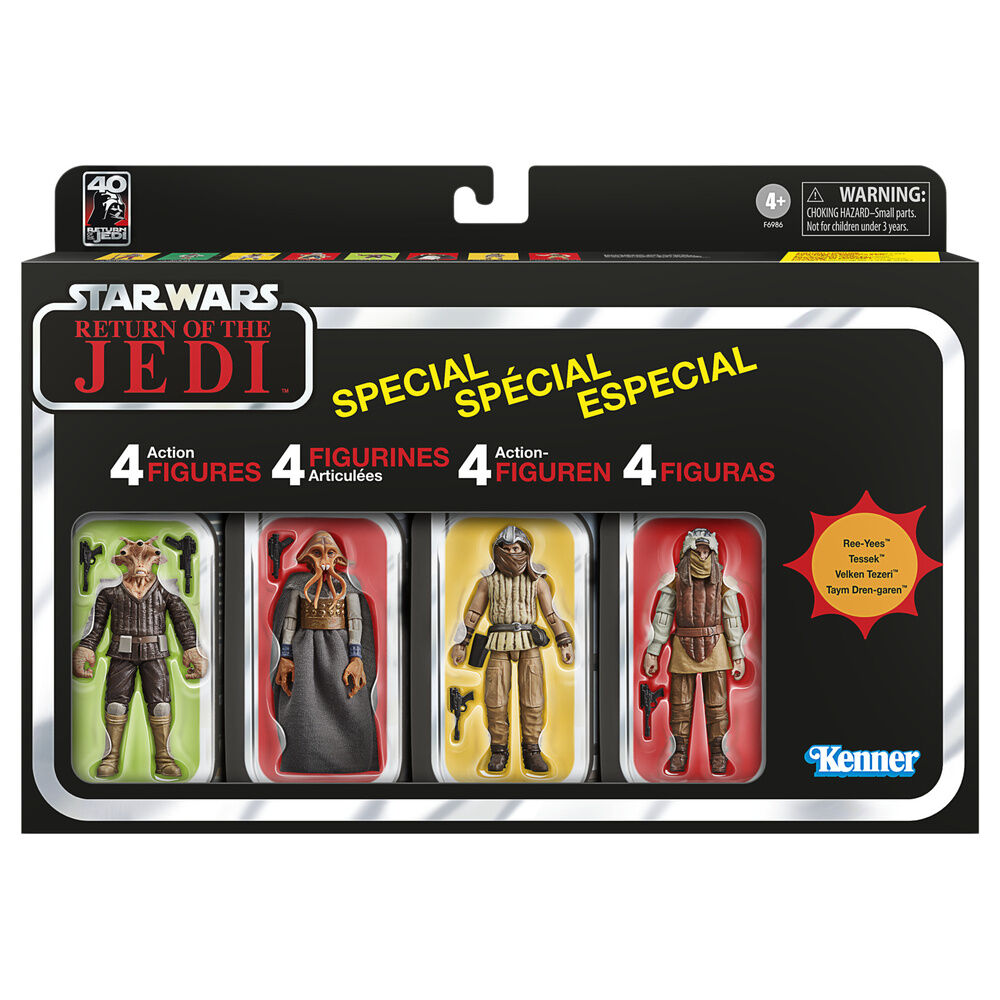 Set 4 figuras Return Of The Jedi Star Wars 10cm - Frikibase.com