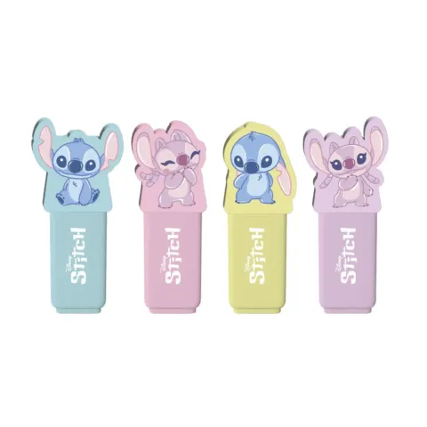 Set 4 subrayadores topper Stitch Disney - Frikibase.com