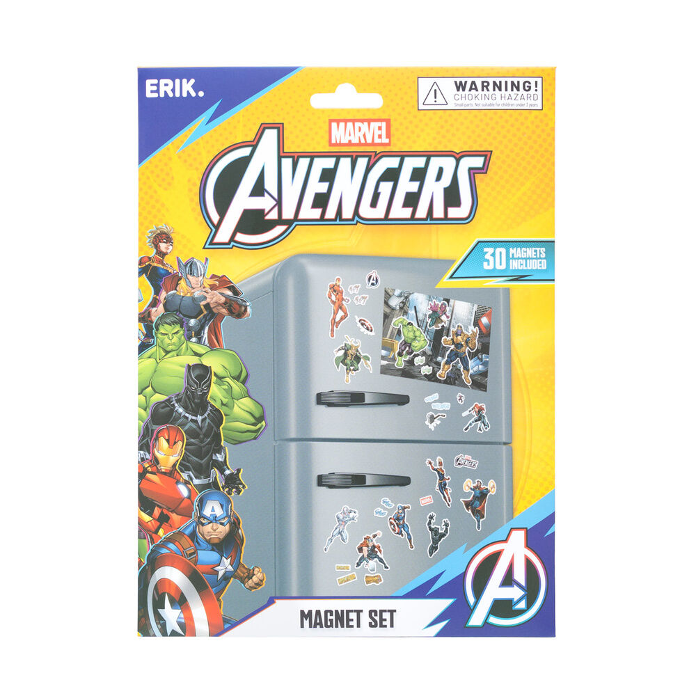Set imanes troquelados Vengadores Avengers Marvel - Frikibase.com