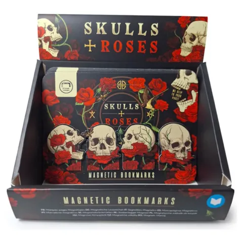 Set Marcapaginas Calaveras y Rosas surtido - Frikibase.com
