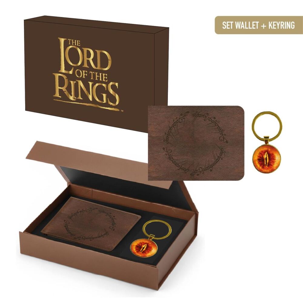 Set regalo cartera Hobbit El Señor de los Anillos - Frikibase.com