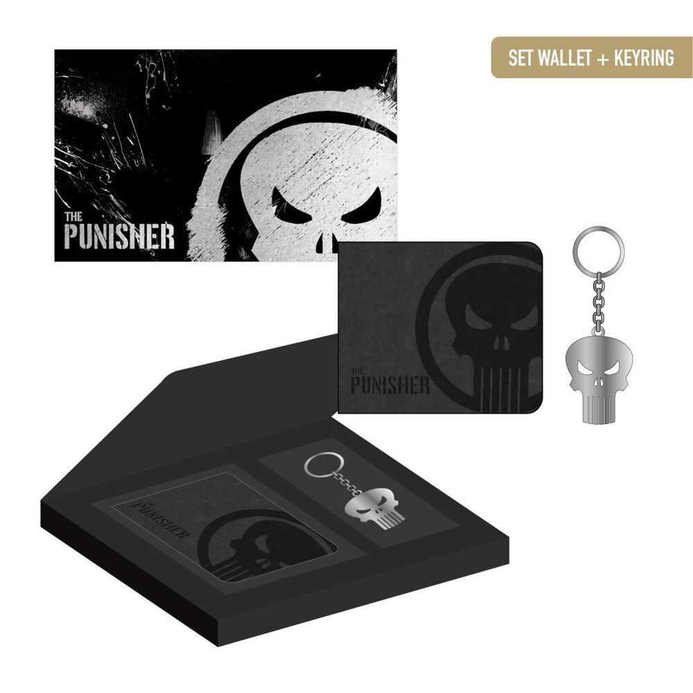 Set regalo cartera The Punisher Marvel - Frikibase.com