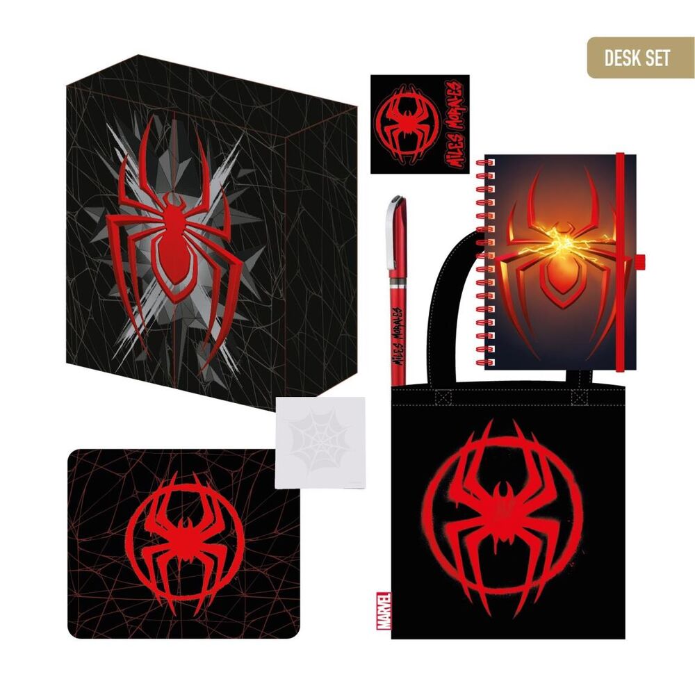 Set regalo escritorio Spiderman Marvel - Frikibase.com