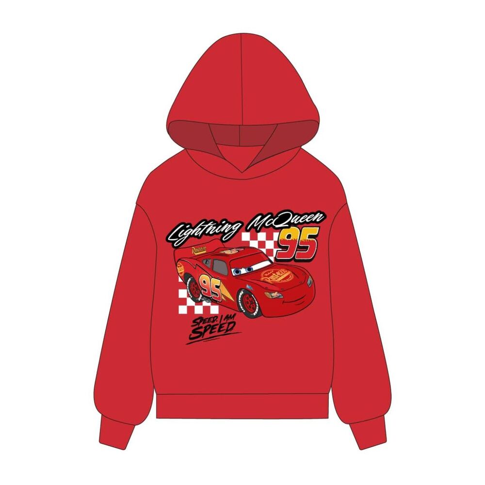 Sudadera capucha Cars Disney - Frikibase.com