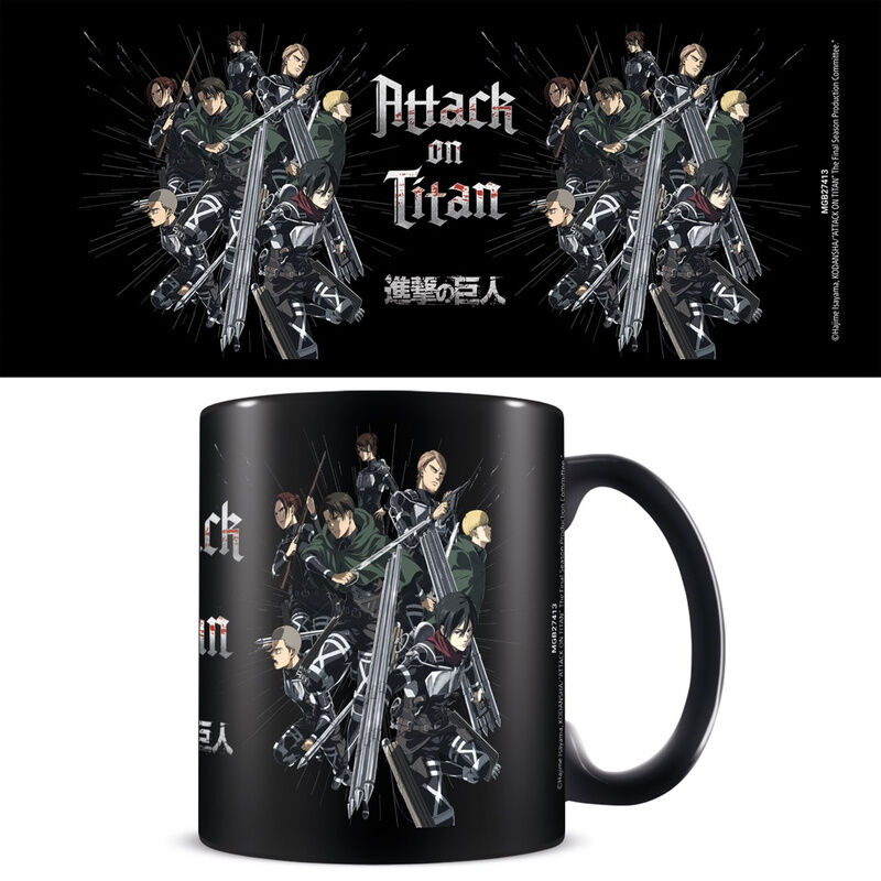 Taza Attack On Titan 315ml - Frikibase.com