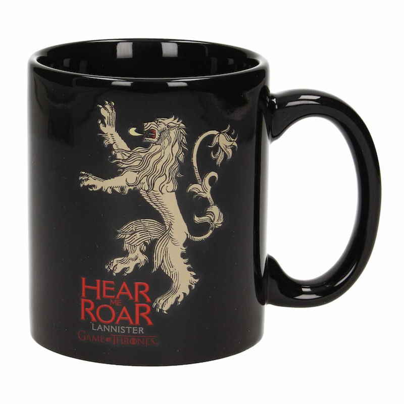 Taza Hear Me Roar Lannister Juego de Tronos - Frikibase.com