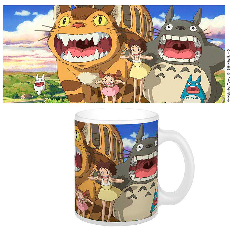 Taza Nekobus and Totoro Mi Vecino Totoro - Frikibase.com