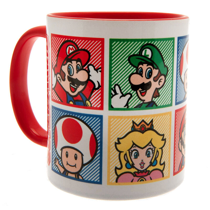 Taza Personajes Super Mario 325ml - Frikibase.com