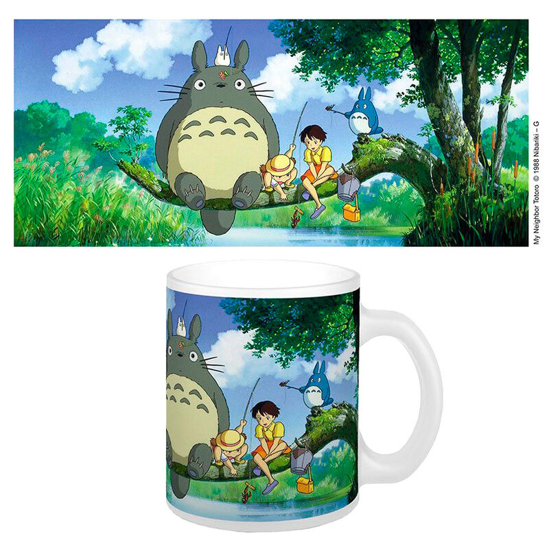 Taza Totoro Pescando Mi VecinoTotoro - Frikibase.com