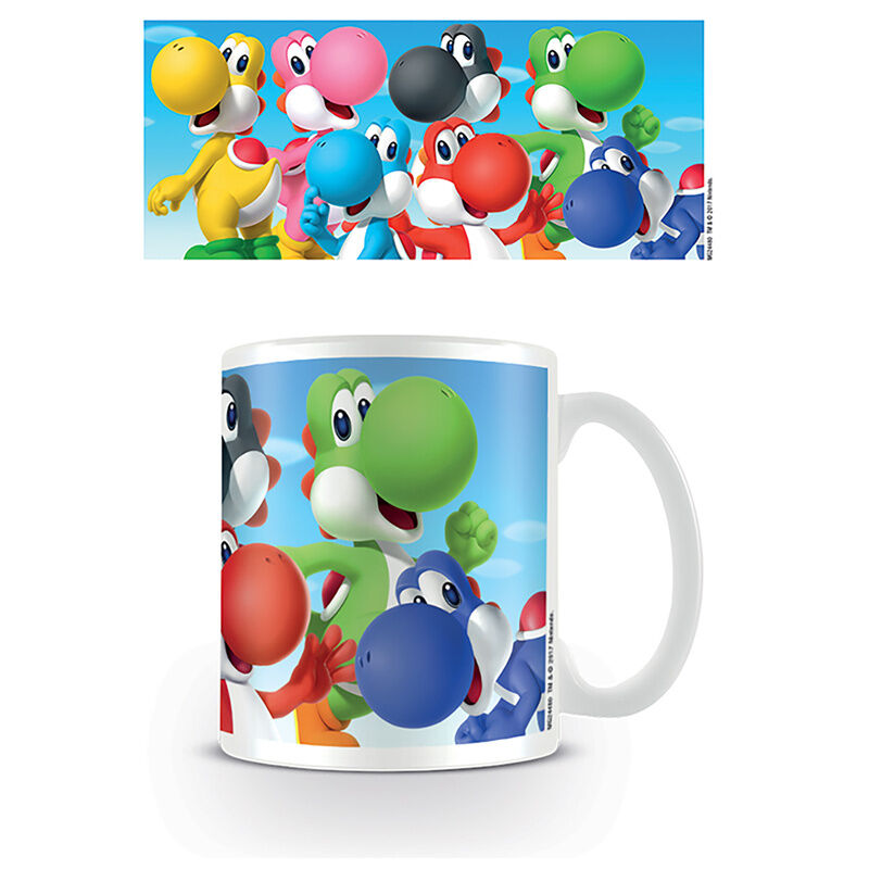 Taza Yoshi Super Mario 325ml - Frikibase.com