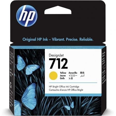 Cartucho de Tinta Original HP nº712/ Amarillo - Frikibase