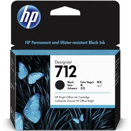 Cartucho de Tinta Original HP nº712/ Negro - Frikibase