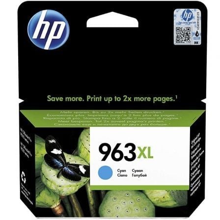 Cartucho de Tinta Original HP nº963 XL Alta Capacidad/ Cian - Frikibase