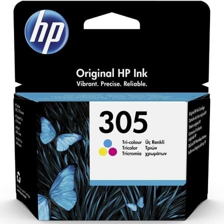 Cartucho de Tinta Original HP nº305/ Tricolor - Frikibase