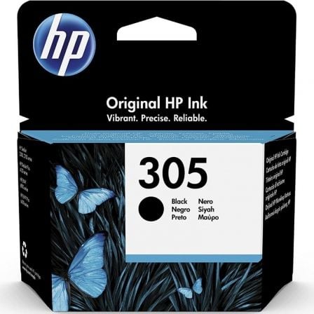 Cartucho de Tinta Original HP nº305/ Negro - Frikibase