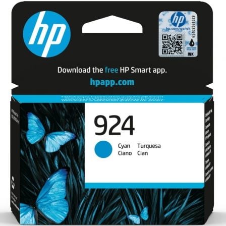 Cartucho de Tinta Original HP nº924/ Cian - Frikibase