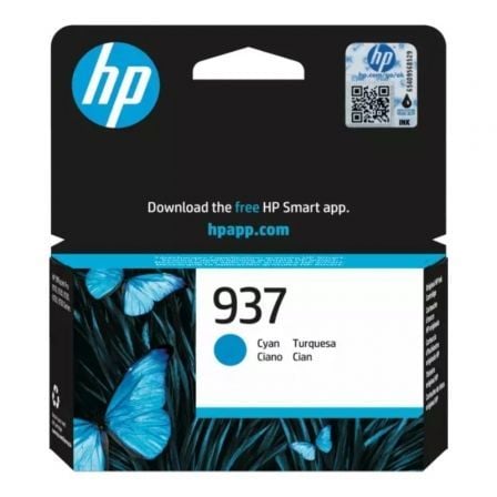 Cartucho de Tinta Original HP nº937/ Cian - Frikibase