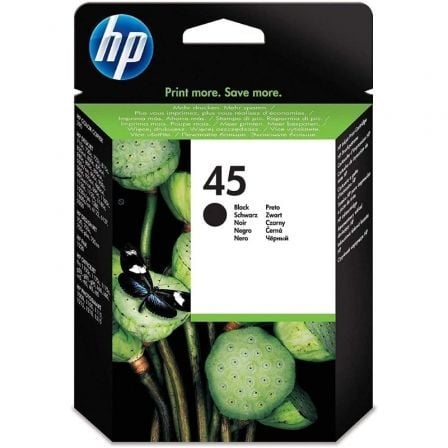 Cartucho de Tinta Original HP nº45/ Negro - Frikibase