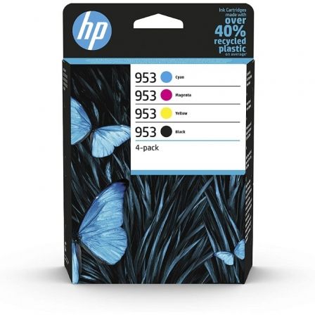 Cartucho de Tinta Original HP nº953 Multipack/ Cian/ Magenta/ Amarillo/ Negro - Frikibase