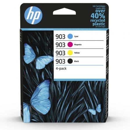 Cartucho de Tinta Original HP nº903 Multipack/ Negro/ Magenta/ Cian/ Amarillo - Frikibase