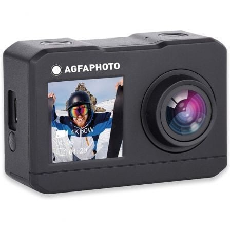 Cámara Digital Deportiva AgfaPhoto AC7000 2.7K/ 16MP/ Ángulo de visión 120º/ Gris - Frikibase