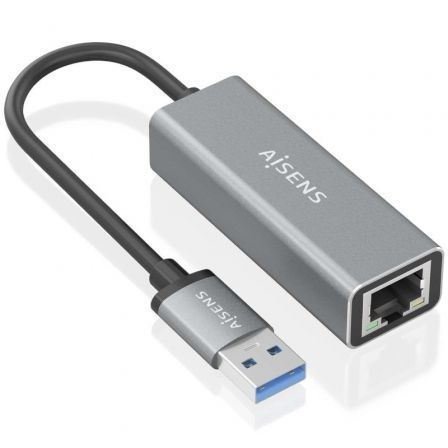 Adaptador USB 3.0 - RJ45 Aisens A106-0897/ 1000Mbps - Frikibase