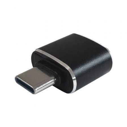 Adaptador USB 3.0 Tipo-C Aisens A108-0369/ USB Tipo-C Macho - USB Hembra - Frikibase