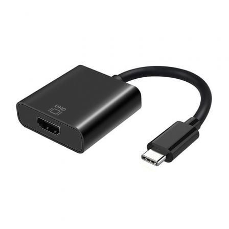 Conversor HDMI 4K 60Hz Aisens A109-0344/ HDMI Hembra - USB Tipo-C Macho/ 15cm/ Negro - Frikibase