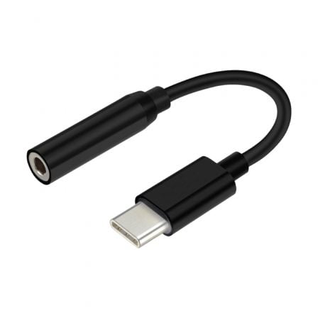 Conversor Jack 384 KHz Aisens A109-0348/ USB Tipo-C Macho - Jack 3.5 Hembra - Frikibase