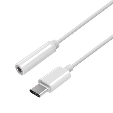 Conversor USB Tipo-C Aisens A109-0384/ USB Tipo-C Macho - Jack 3.5 Hembra - Frikibase