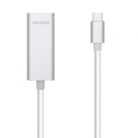 Adaptador USB Tipo-C - RJ45 Aisens A109-0505/ 1000Mbps - Frikibase