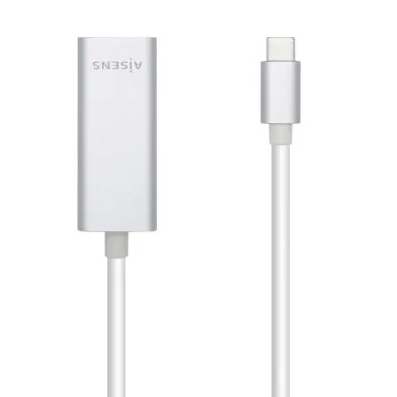 Adaptador USB Tipo-C - RJ45 Aisens A109-0505/ 1000Mbps - Frikibase
