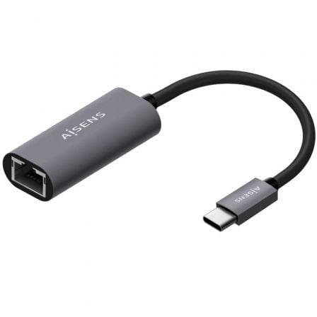 Adaptador USB Tipo-C - RJ45 Aisens A109-0709/ 1000Mbps - Frikibase
