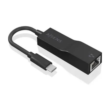Adaptador USB Tipo-C - RJ45 Aisens A109-0765/ 1000 Mbps - Frikibase