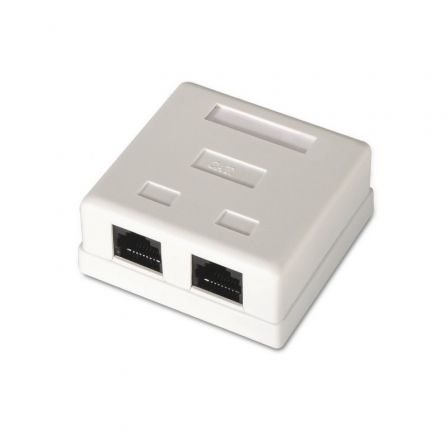 Roseta de Superficie Aisens A139-0302/ Cat.6/ 2 Tomas - Frikibase