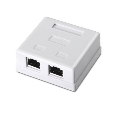 Roseta de Superficie Aisens A139-0304/ Cat.6/ 2 Tomas - Frikibase